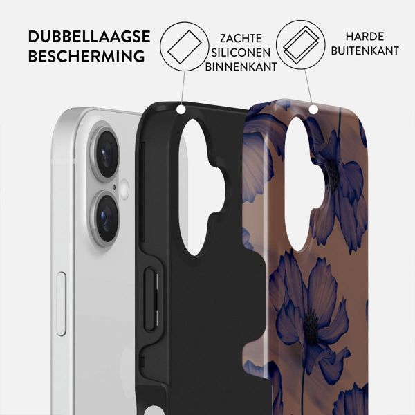 Burga Tough Backcover MagSafe Apple iPhone 16 - Velvet Night