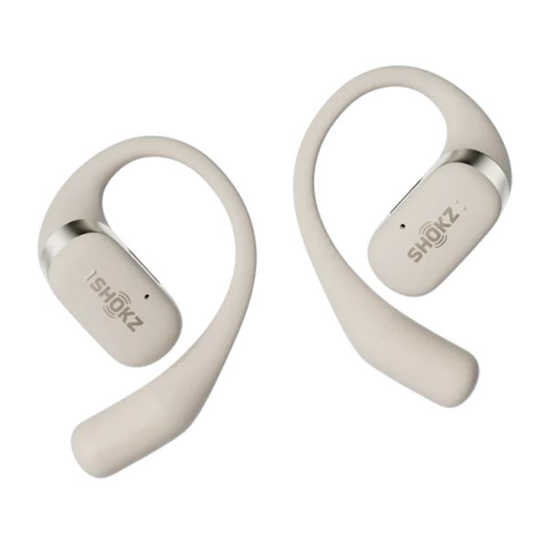 Shokz OpenFit - Draadloze oordopjes - open-ear - Beige