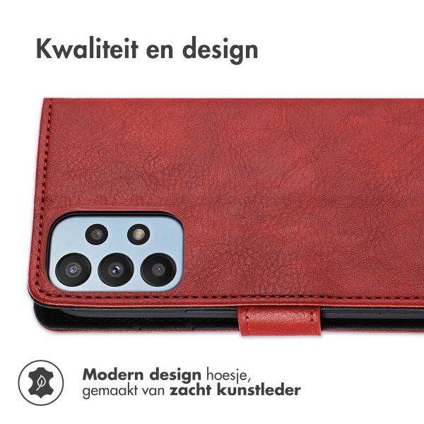 imoshion Luxe Bookcase Samsung Galaxy A23 (5G) - Rood