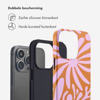 Selencia Vivid Backcover Apple iPhone 13 Pro - Modern Bloom Pink