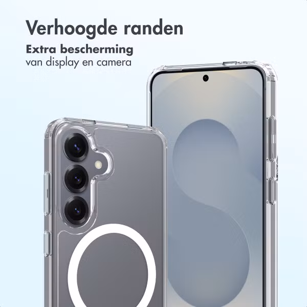 Accezz Xtreme Impact Backcover met MagSafe Samsung Galaxy S25 - Transparant