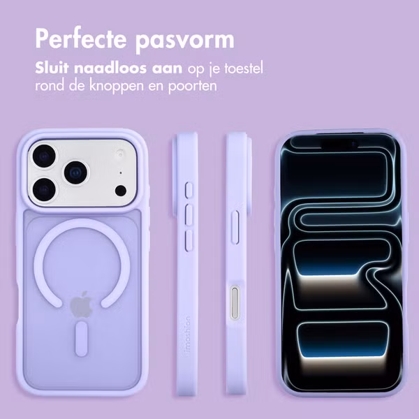 imoshion Color Guard Backcover met MagSafe Apple iPhone 17 Pro Max - Lila