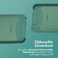 imoshion Color Backcover met afneembaar koord MagSafe Apple iPhone 16e - Donkergroen