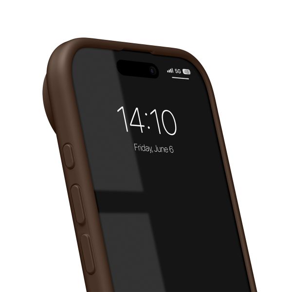 iDeal of Sweden Silicone Case met MagSafe Apple iPhone Air - Mocha Mousse