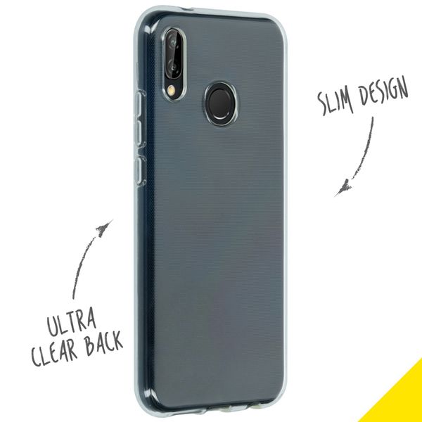 Accezz Clear Backcover Huawei P20 Lite - Transparant