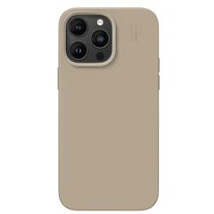 iDeal of Sweden Silicone Case met MagSafe Apple iPhone 14 Pro - Beige