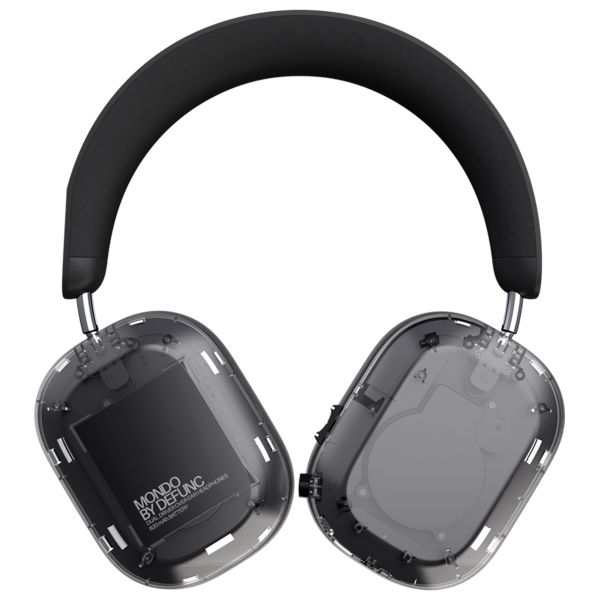 MONDO by Defunc Over-Ear Koptelefoon - Draadloze Bluetooth koptelefoon - Transparant