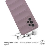imoshion EasyGrip Backcover Samsung Galaxy A52(s) (5G/4G) - Paars