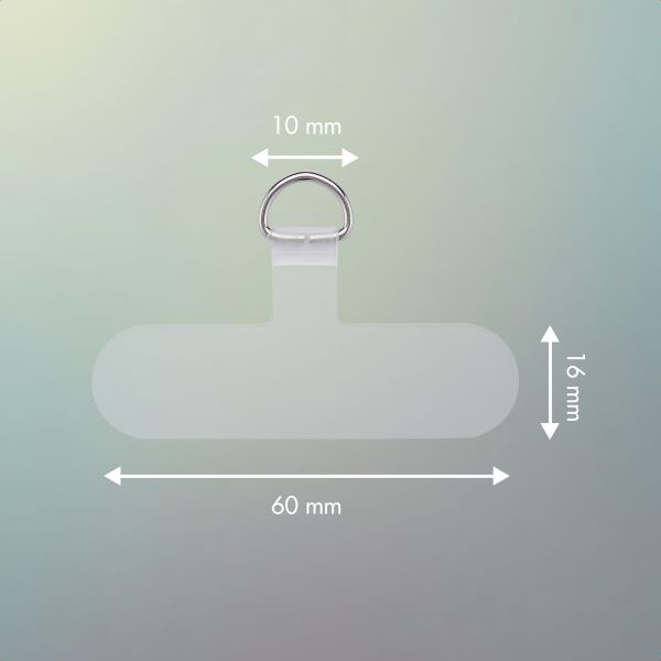 imoshion Pad voor Telefoonkoord - 2 Pack - Zilver