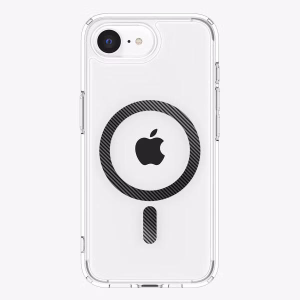 Spigen Ultra Hybrid Backcover MagSafe Apple iPhone 16e - Carbon Fiber