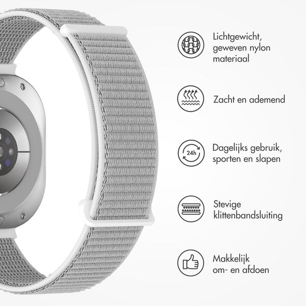imoshion Nylon bandje Samsung Galaxy Watch Ultra (2024/2025) - Seashell