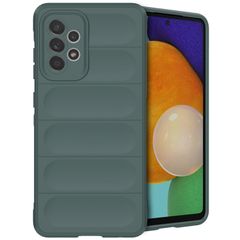 imoshion EasyGrip Backcover Samsung Galaxy A52(s) (5G/4G) - Donkergroen