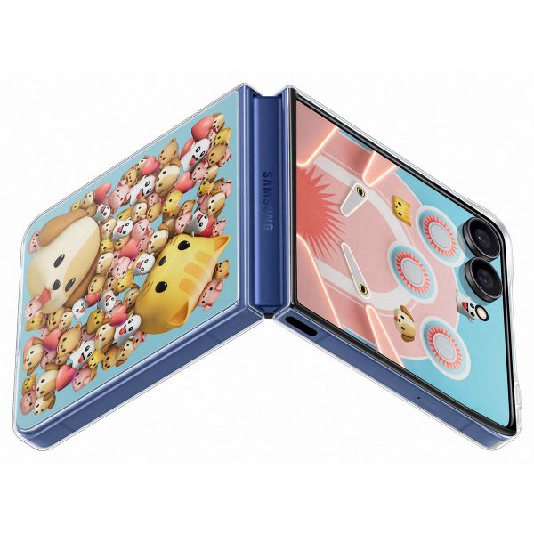 Samsung Originele FlipSuit Case Samsung Galaxy Z Flip 7 - Transparant