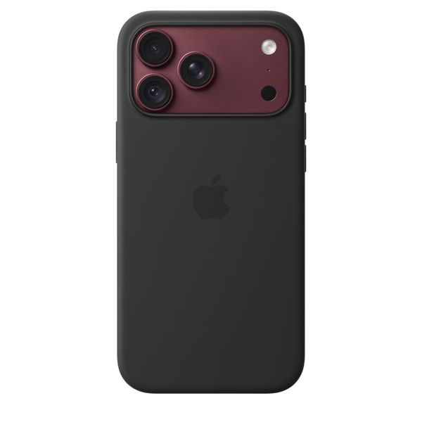 Apple Siliconenhoesje met MagSafe Apple iPhone 18 Pro Max - Black
