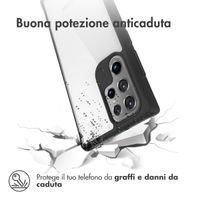 imoshion Rugged Hybrid Case Samsung Galaxy S22 Ultra - Zwart