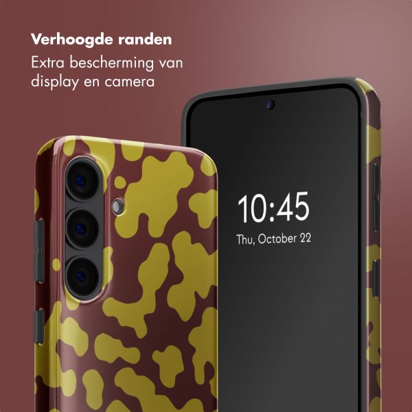 Selencia Vivid Backcover Samsung Galaxy S24 - Moo'd Olive Dust