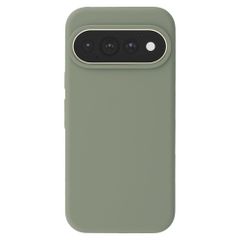 Accezz Liquid Silicone Backcover met MagSafe Google Pixel 11 / 11 Pro / 10 / 10 Pro - Cooper Green