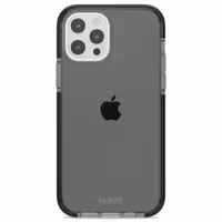 Holdit Seethru Case Apple iPhone 12 (Pro) - Zwart