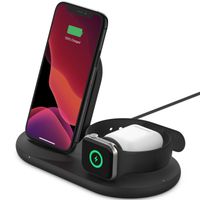 Belkin 3-in-1 Wireless Charger iPhone + Apple Watch + AirPods - 7.5W - Zwart