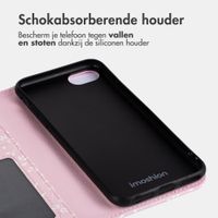 imoshion Design Bookcase Apple iPhone SE (2022 / 2020) / 8 / 7 / 6(s) - Pink Bazaar Flowers