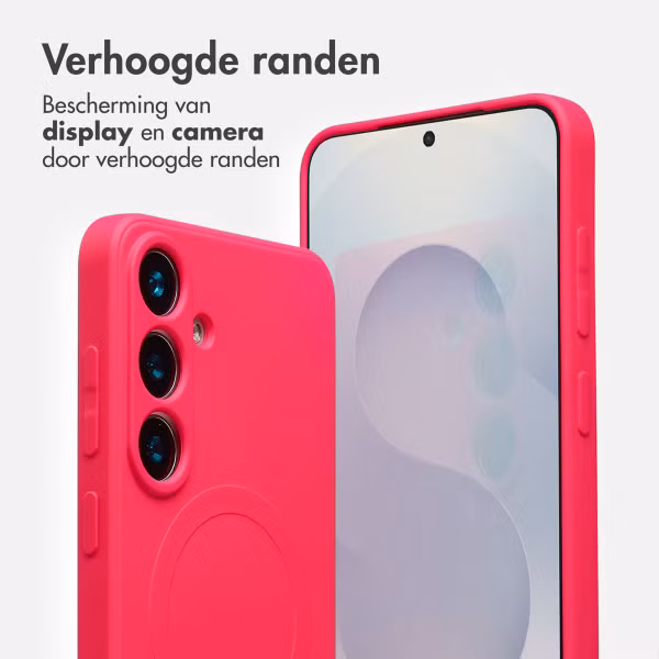 imoshion Color Backcover met MagSafe Samsung Galaxy S25 Plus - Neon Pink