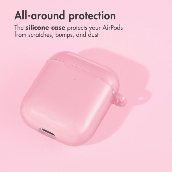 imoshion Neon case  Apple AirPods 1 / 2 - Light Pink
