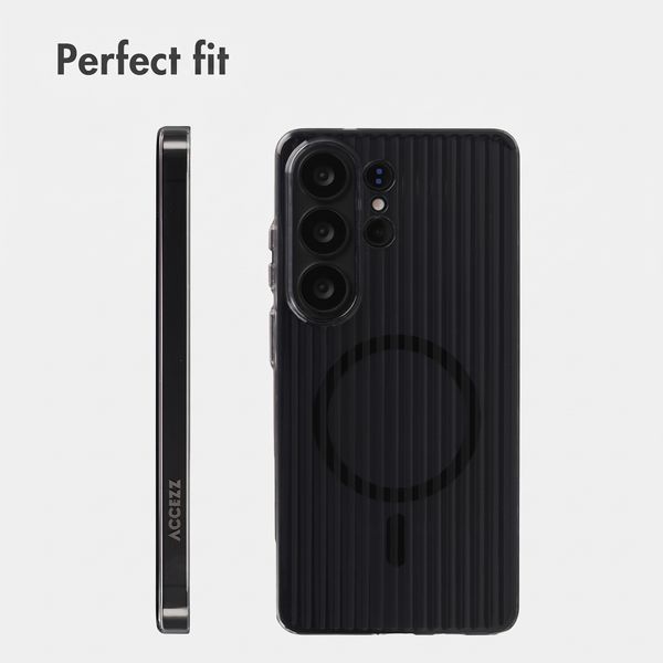 Accezz Lite Case with MagSafe | Fluted | Samsung Galaxy S26 Ultra - Black