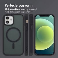 imoshion Color Guard Backcover met MagSafe Apple iPhone 12 (Pro) - Zwart