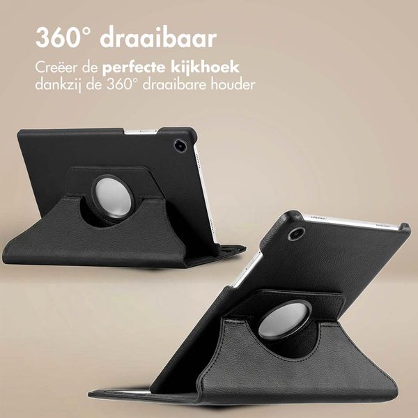imoshion 360° draaibare Bookcase Samsung Galaxy Tab A8 - Zwart