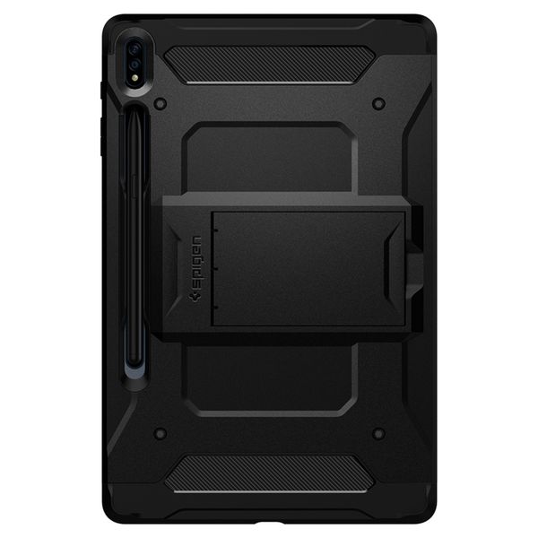 Spigen Tough Armor Pro Backcover Samsung Galaxy Tab S8 Plus / S7 Plus / S7 FE 5G - Zwart