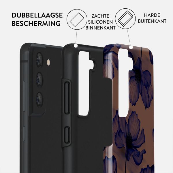 Burga Tough Backcover Samsung Galaxy S21 FE - Velvet Night