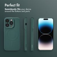 imoshion Colour Back Cover with MagSafe Apple iPhone 14 Pro - Dark Green