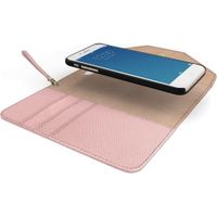 iDeal of Sweden Mayfair Clutch iPhone SE (2022 / 2020) / 8 / 7 / 6(s) - Roze