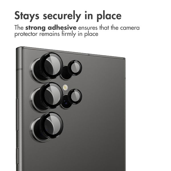 imoshion Camera Protector Glass 2-pack Samsung Galaxy S24 Ultra - Black