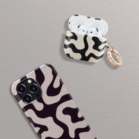 Selencia Vivid Case Apple AirPods 4 - Art Wave Black