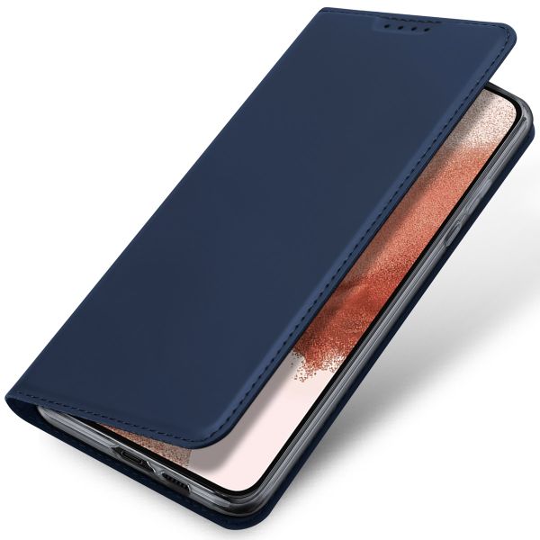 Dux Ducis Slim Softcase Bookcase Samsung Galaxy S23 - Donkerblauw