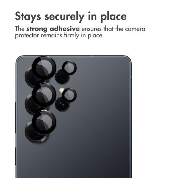 imoshion Camera Protector Glass 2-pack Samsung Galaxy S25 Ultra - Black Titanium