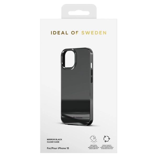 iDeal of Sweden Mirror Case iPhone 15 - Black