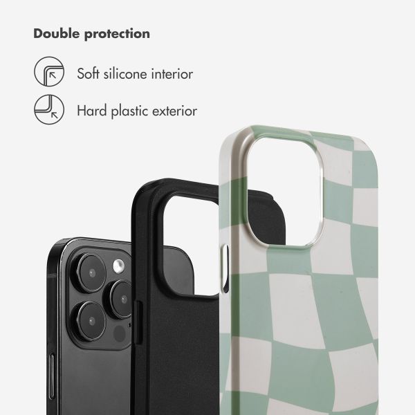 Selencia Vivid Back Cover Apple iPhone 14 Pro Max - Groovy Sage Green