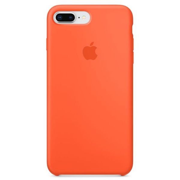 Apple Silicone Backcover iPhone 8 Plus / 7 Plus - Spicy Orange