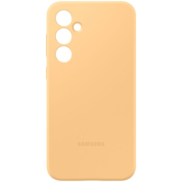 Samsung Originele Silicone Backcover Samsung Galaxy S23 FE - Apricot
