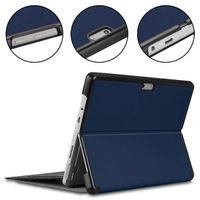 imoshion Trifold Bookcase Microsoft Surface Pro 8 - Donkerblauw