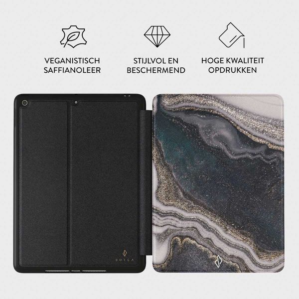 Burga Tablet Case iPad 9 (2021) 10.2 inch / iPad 8 (2020) 10.2 inch / iPad 7 (2019) 10.2 inch - Magic Night