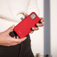 imoshion Color Backcover met afneembaar koord iPhone X / Xs - Rood