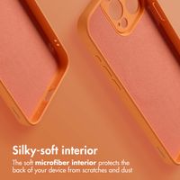 imoshion Colour Back Cover with MagSafe Apple iPhone 15 Pro Max - Orange