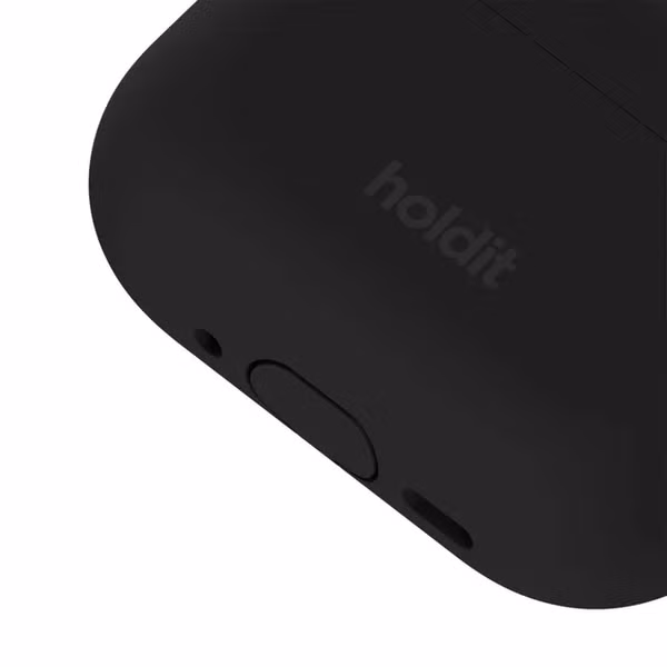 Holdit Solid Silicone Case Apple AirPods Pro 3 - Zwart