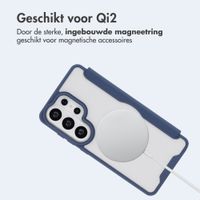 imoshion Transparante Bookcase met MagSafe Samsung Galaxy S26 Ultra - Blauw