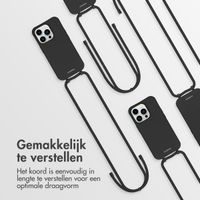 imoshion Color Backcover met afneembaar koord Apple iPhone 14 Pro - Zwart