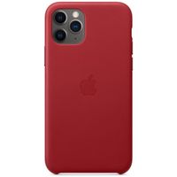 Apple 3 Pack Leather Backcover iPhone 11 Pro - Red + Midnight Blue + Black