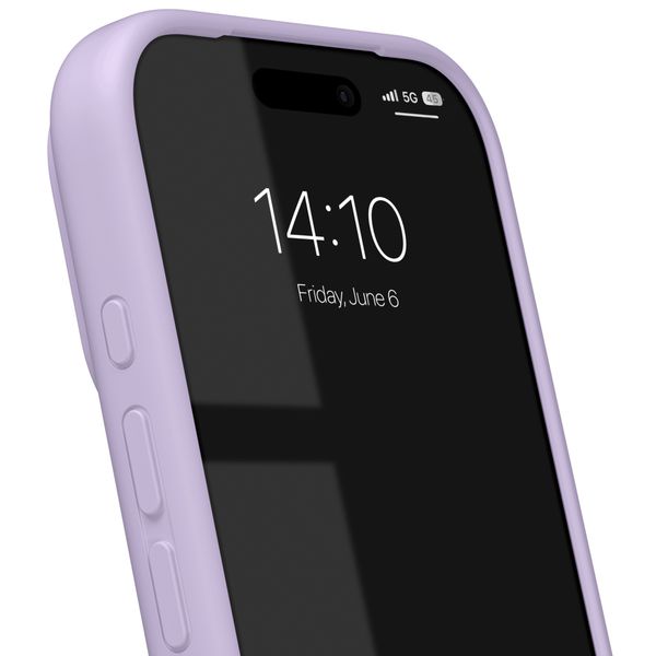 iDeal of Sweden Silicone Case met MagSafe Apple iPhone 18 Pro / 17 Pro - Lavender Milk